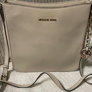 Michael Kors Beige Crossbody Bag